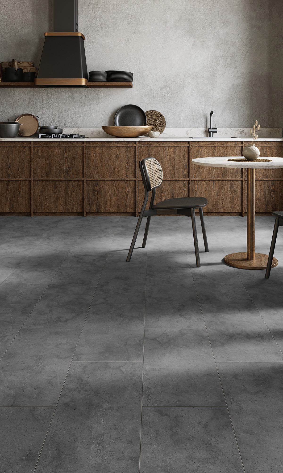 2427667 WALLMANN LAMINATGULV GRAPHITE
