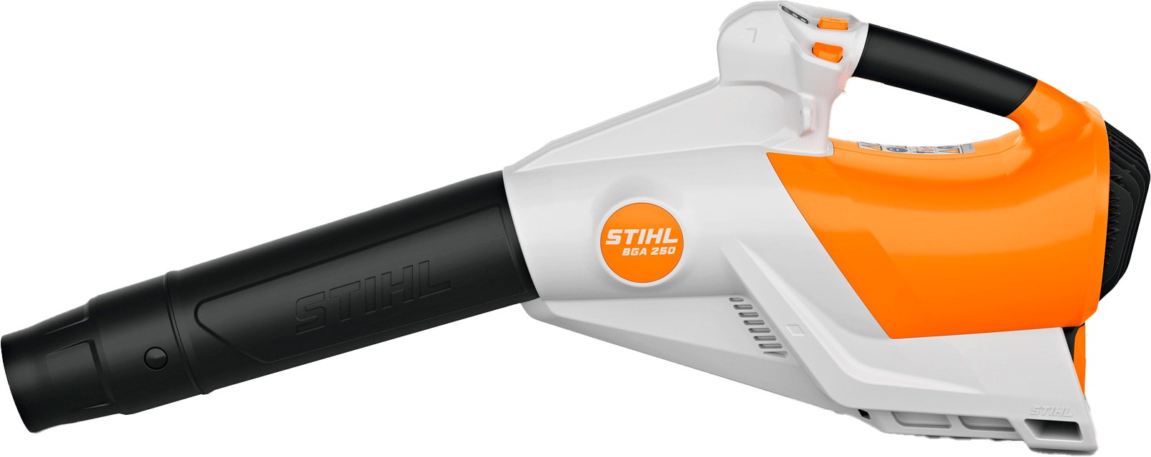 9147652 STIHL BATTERILØVBLÆSER BGA 250 UDEN BATTERI OG OPLADER, PASSER TIL AP BATTERI 3