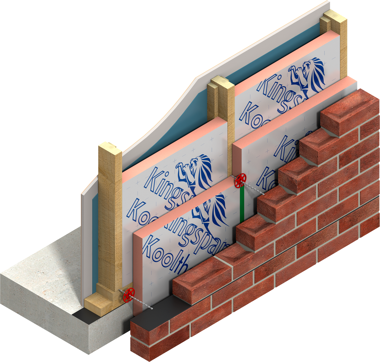 2349476 KINGSPAN KOOLTHERM K12D 50MM 600X1200MM ISOLERINGSPLADE 1