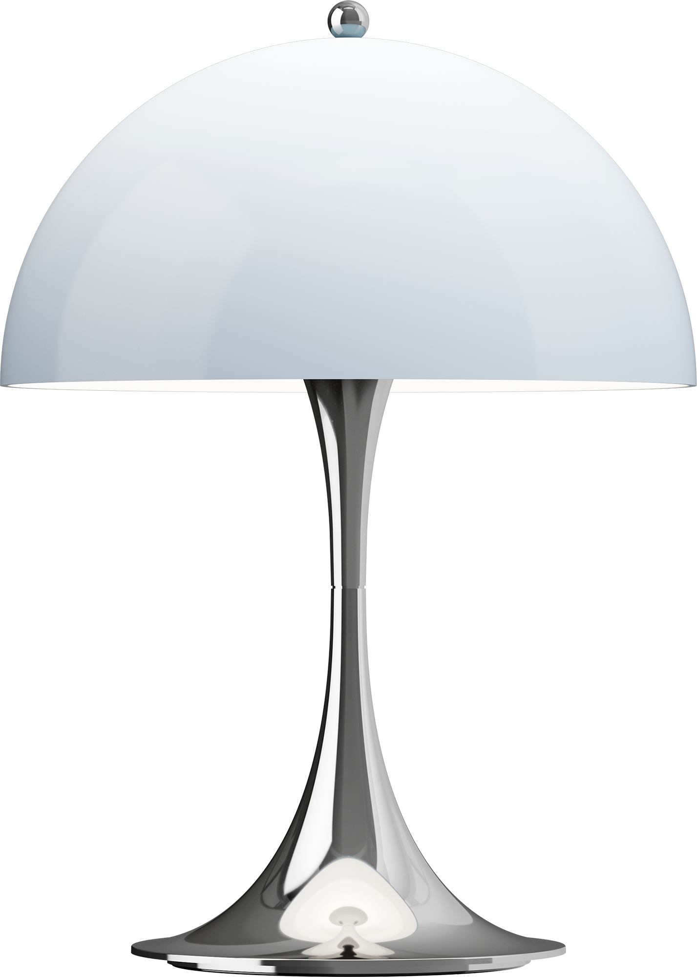 9147714 PANTHELLA 250 PORTABLE LAMPE KROM OPAL BLÅ GRÅ