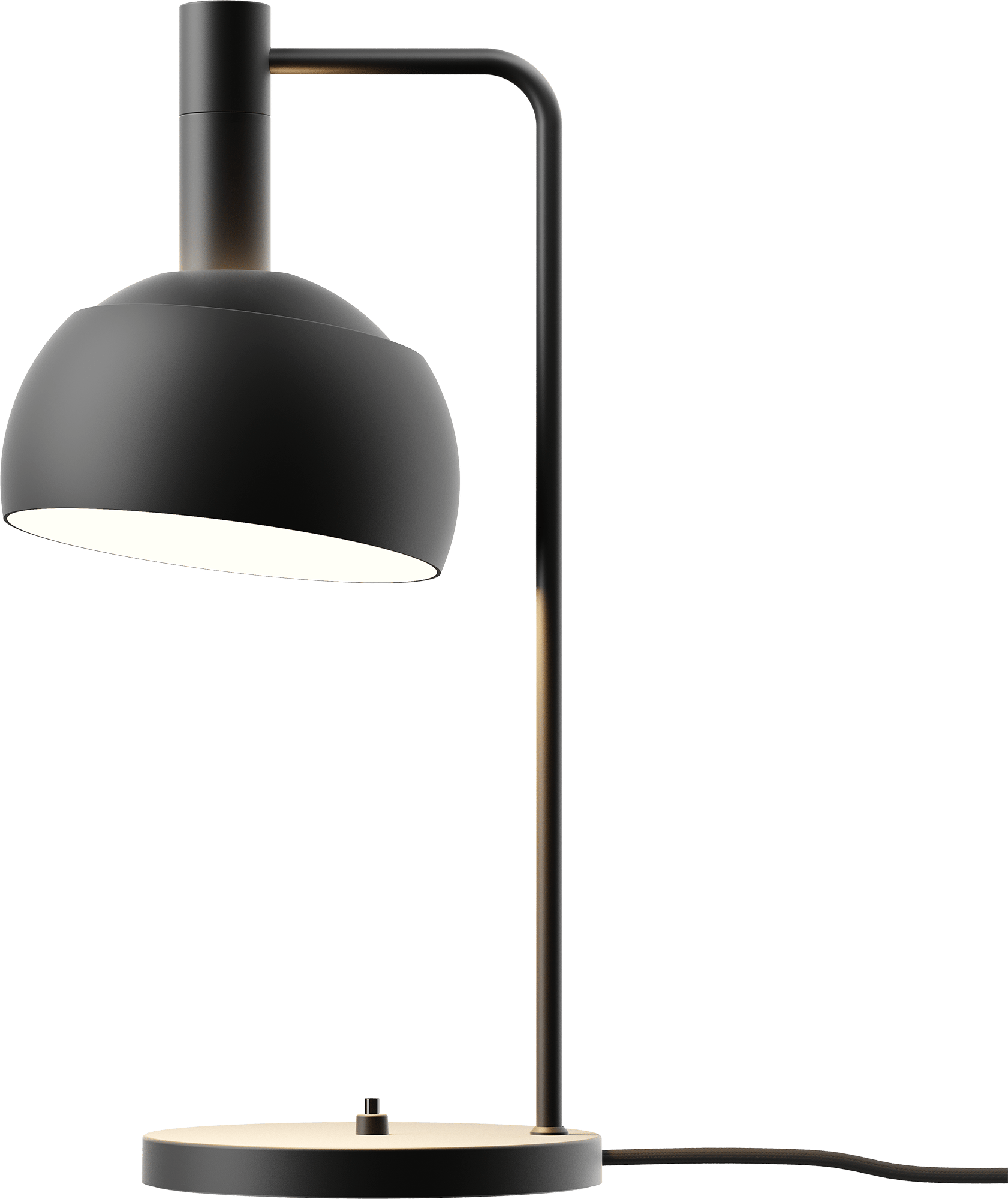 9147710 FJ ELEMENTS BORDLAMPE SORT Ø175MM 2
