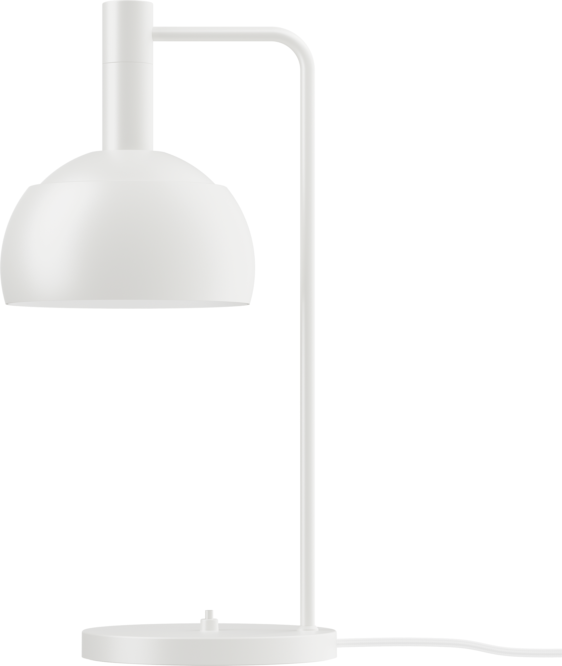 9147708 FJ ELEMENTS BORDLAMPE HVID Ø175MM