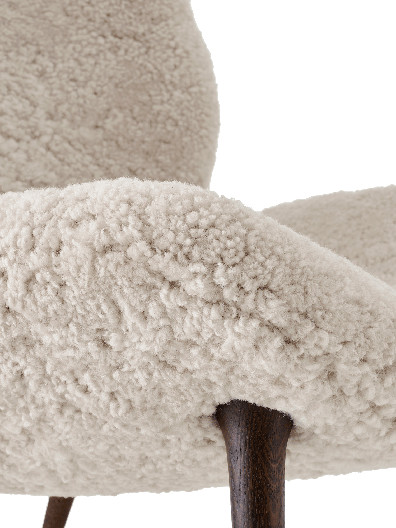 9147748 VIPP LODGE LÆNESTOL LOW BACK MØRK EG CURLY 09 OFF WHITE 3