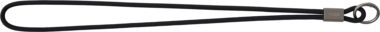 9147729 VIPP320 KEY STRAP NØGLERING LOFT BLACKMETAL 45CM 1