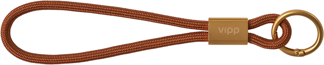 9147739 VIPP320 KEY STRAP NØGLERING TODOS SANTOS OCHRE 18CM 1
