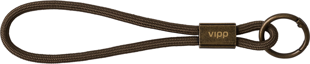9147740 VIPP320 KEY STRAP NØGLERING LAGRASSE ARMY 18CM 1