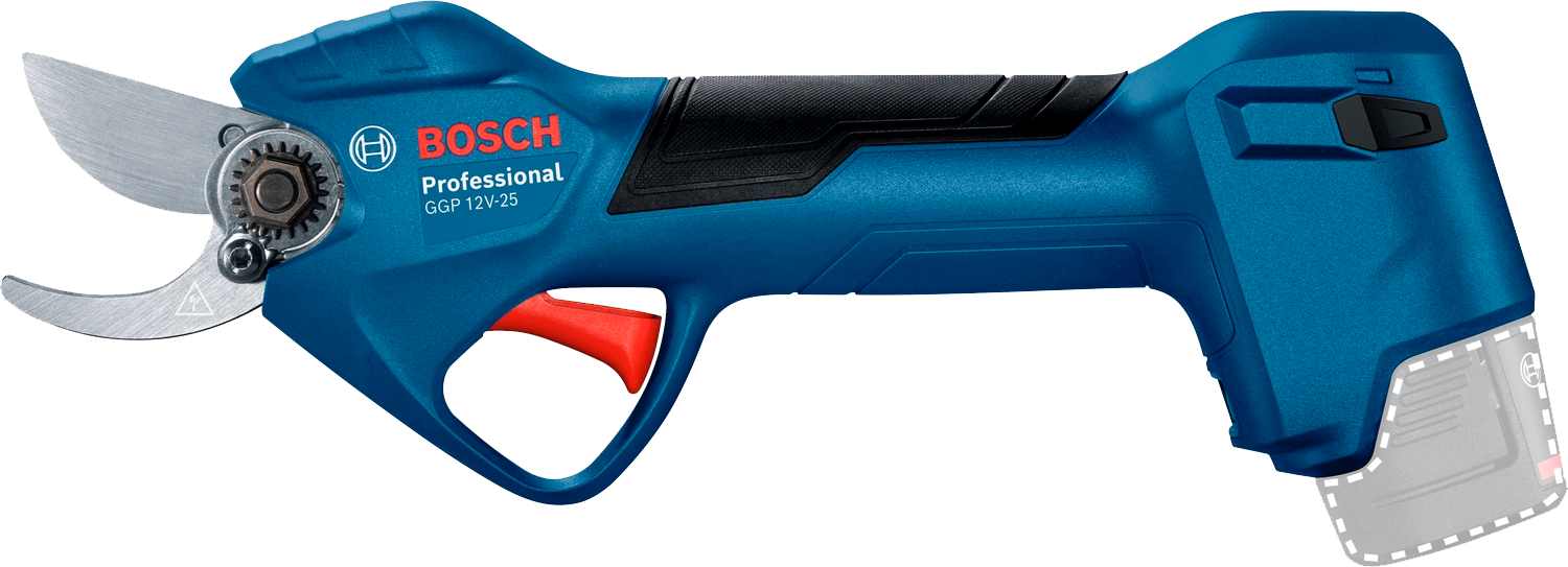7444586 BOSCH 12V BESKÆRERSAKS UDEN BATTERI OG LADER 1