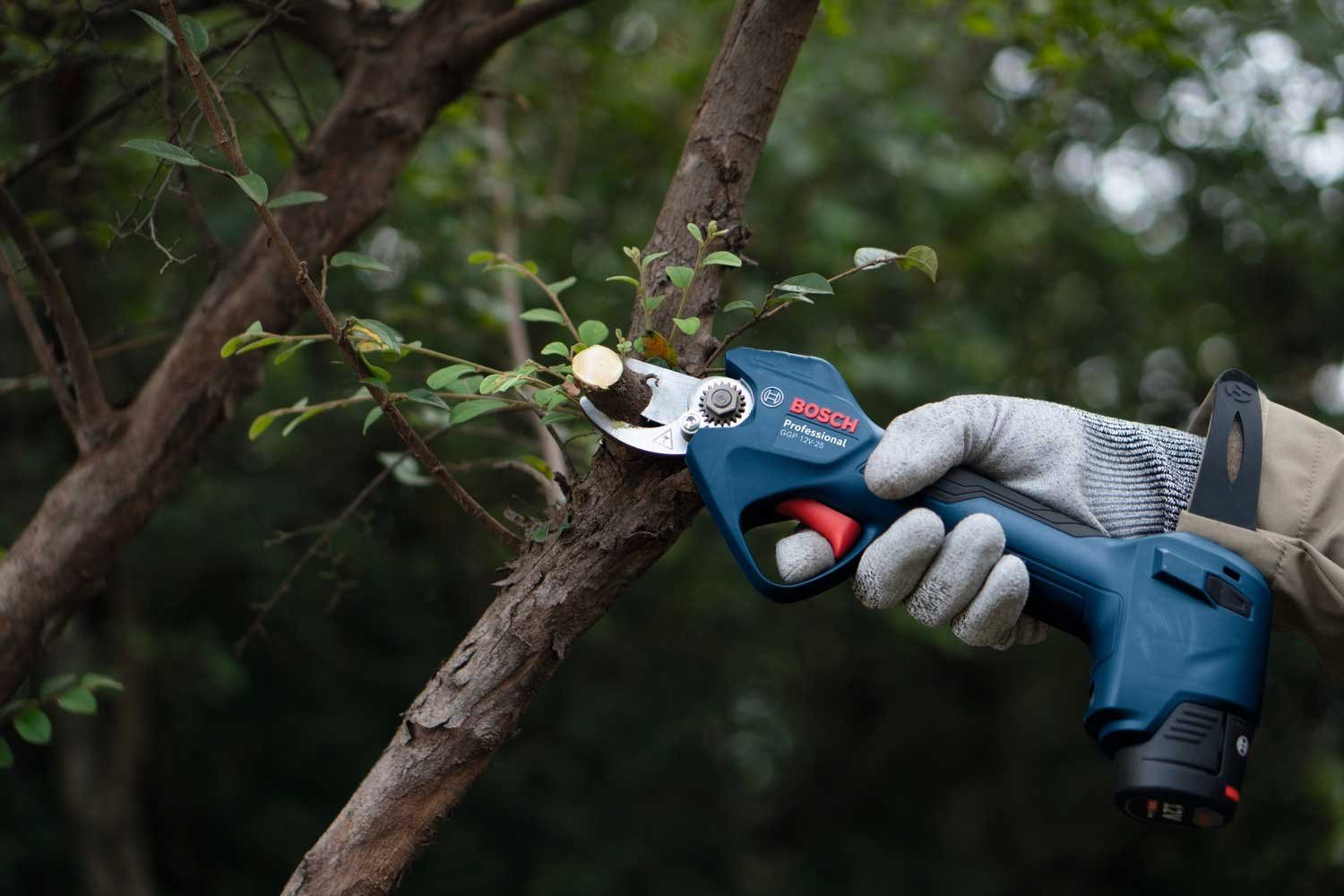 7444586 BOSCH 12V BESKÆRERSAKS UDEN BATTERI OG LADER 2