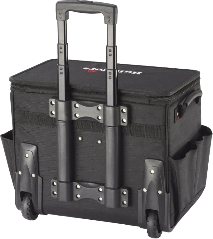 2406709 HULTAFORS VÆRKTØJSTASKE TROLLEY 53X37X47CM 33 LOMMER OG HOLDER TIL VATERPAS 4