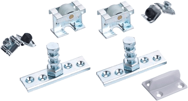 1585181 SVALK SKYDEDØRSRULLER K40 UDEN SKINNE 1