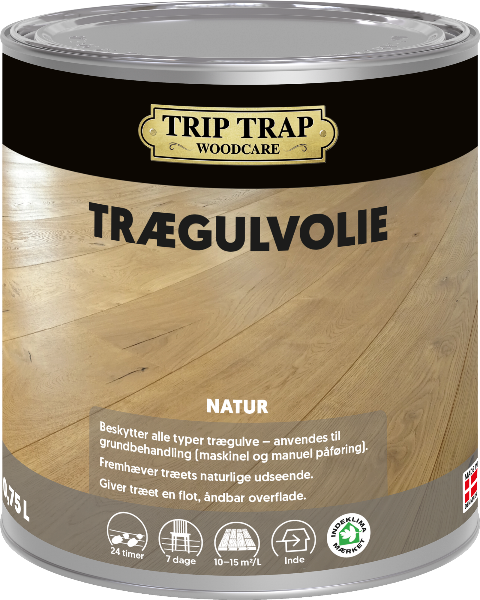 2507877 TT TRÆGULVOLIE NATURAL 0,75L