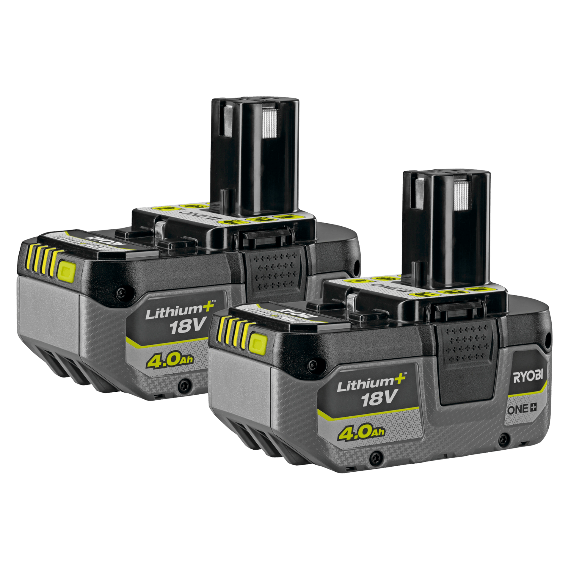 2172263 RYOBI 18V BATTERISÆT 2X4,0AH BATTERIER