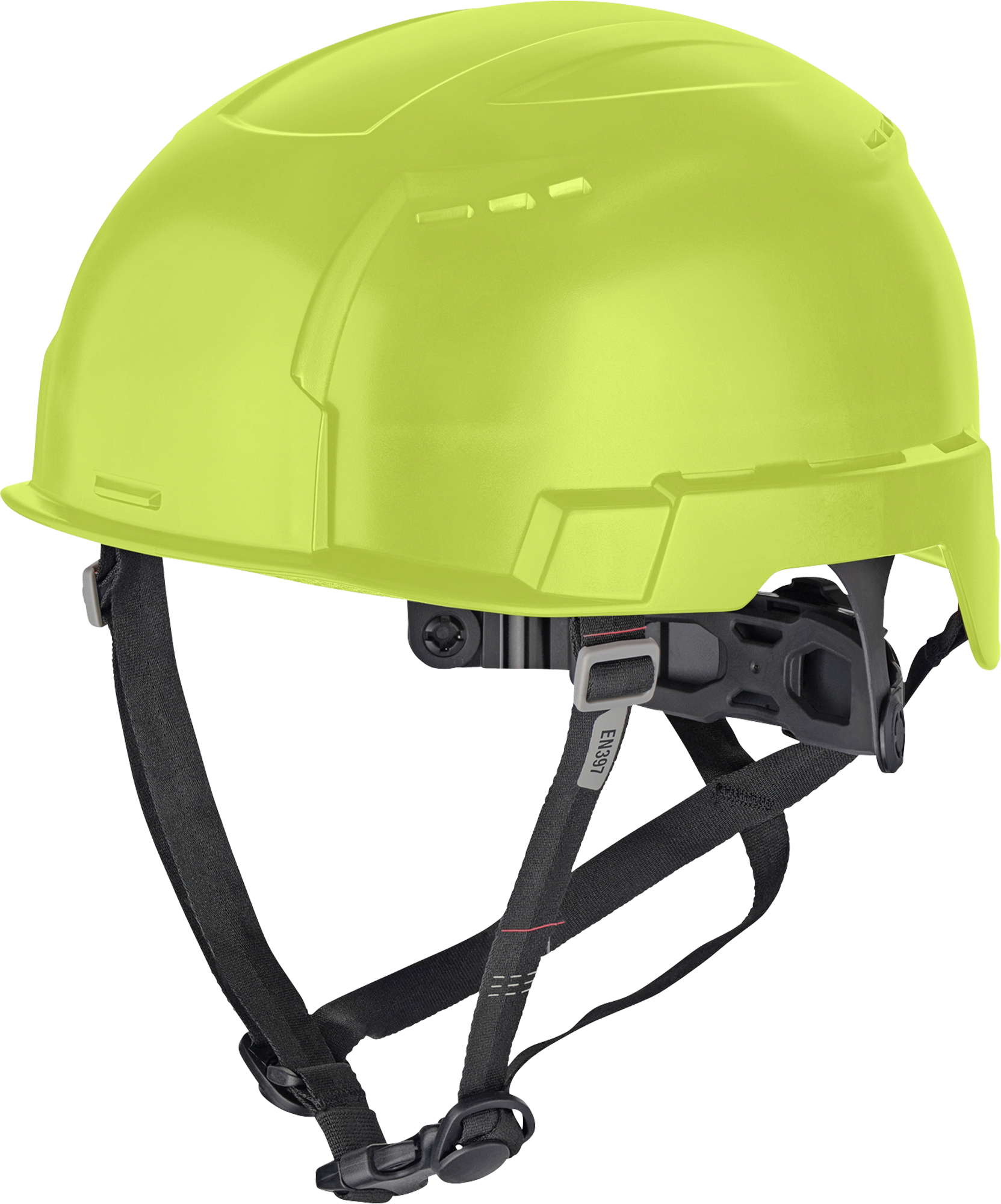 2338132 MILWAUKEE SIKKERHEDSHJELM GUL HI VIS BOLT 200 VENTILERET 2