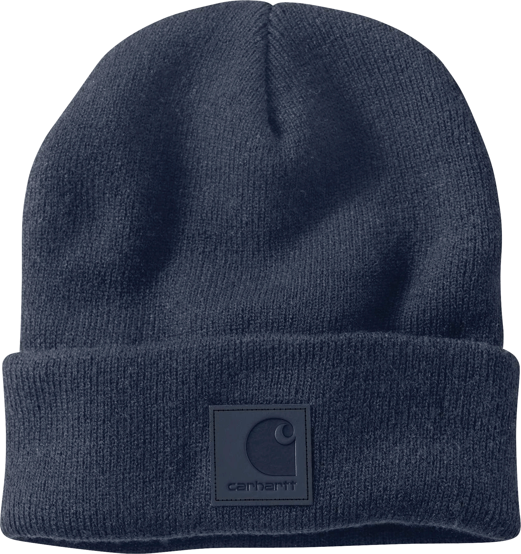 2405553 CARHARTT HUE MED LÆDER LOGO NAVY