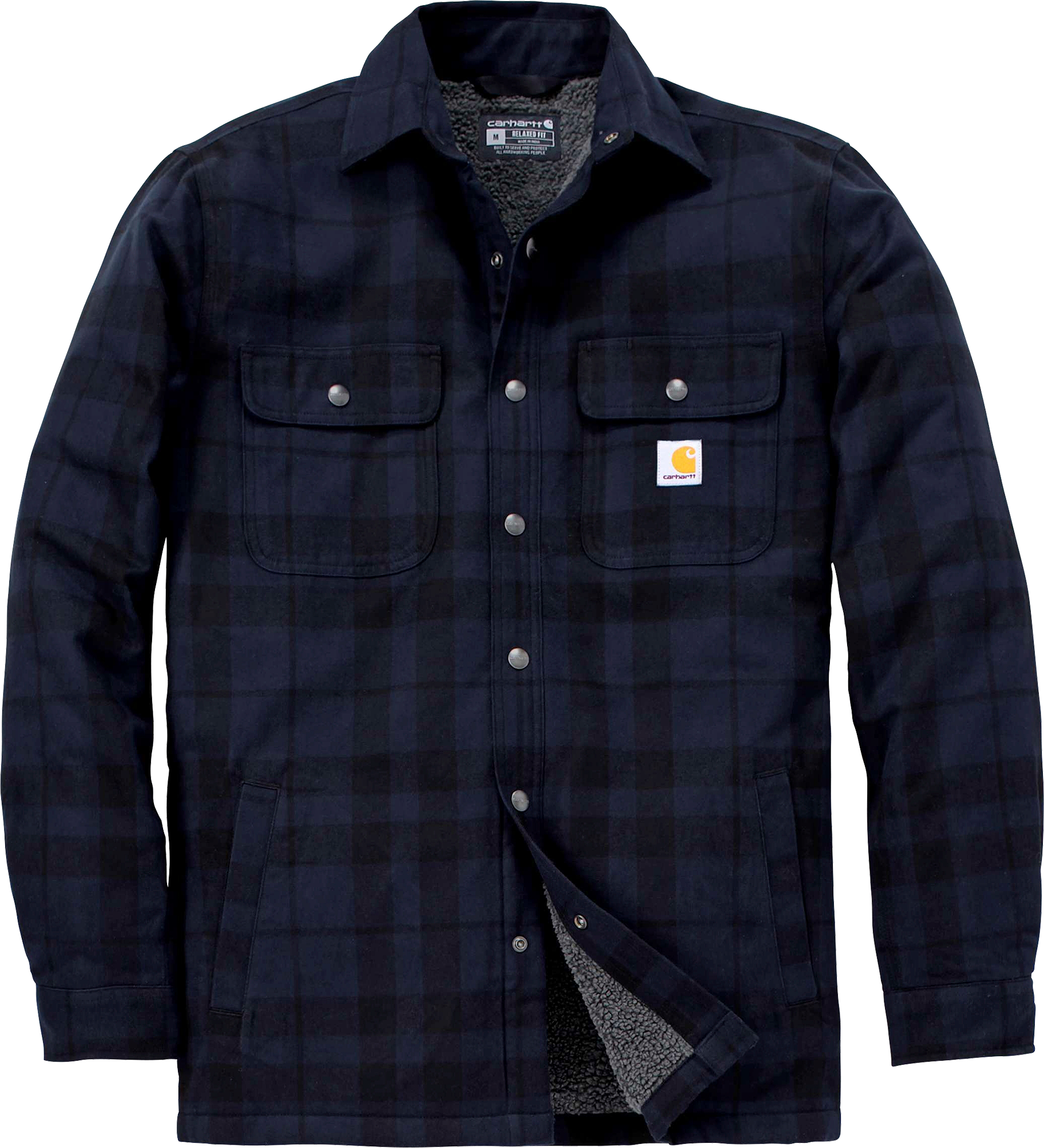 2499607 CARHARTT SKJORTEJAKKE NAVY 1