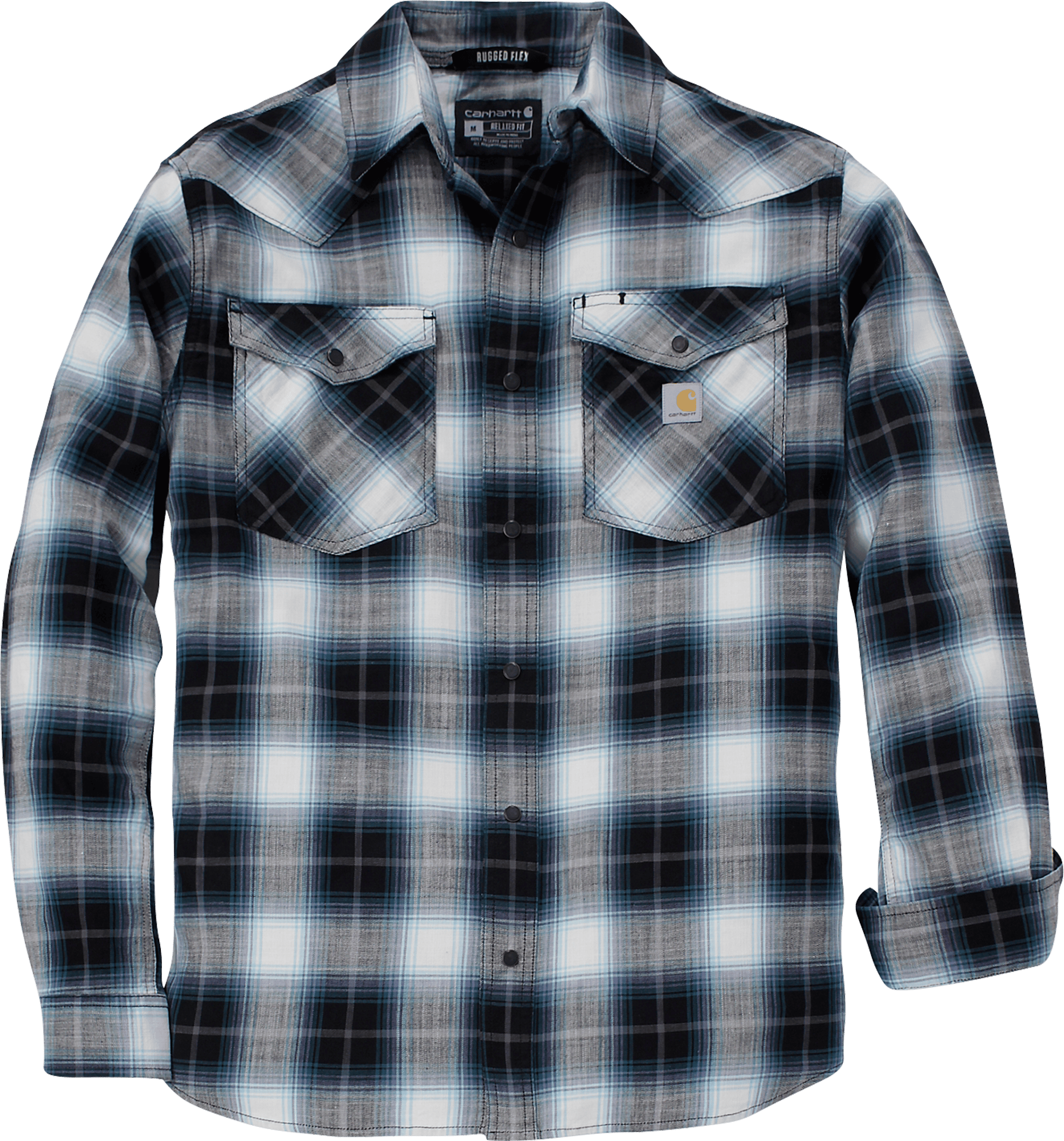 2499598 CARHARTT FLANNEL SKJORTE XL SORTTERNET 1