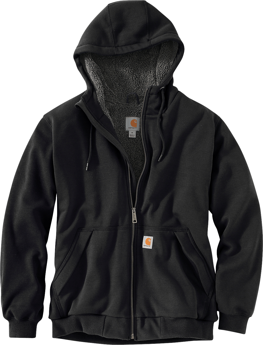 1998904 CARHARTT SWEATJAKKE SORT 3