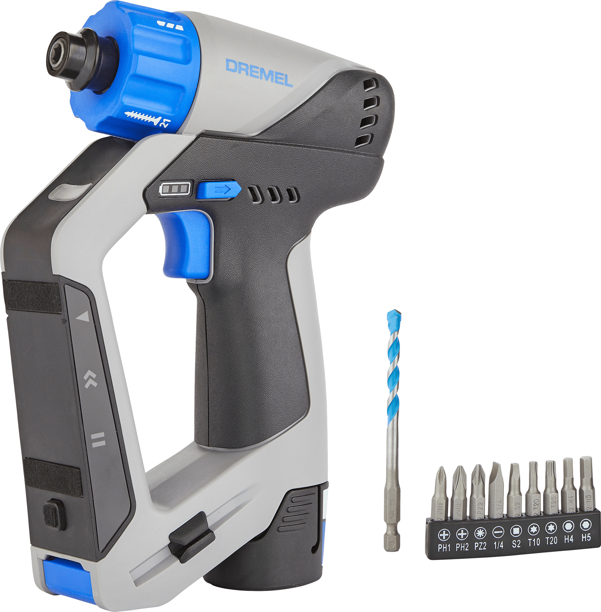 7444354 DREMEL AKKUMULTISKRUETRÆKKER DD12V S1 12V 2AH 1