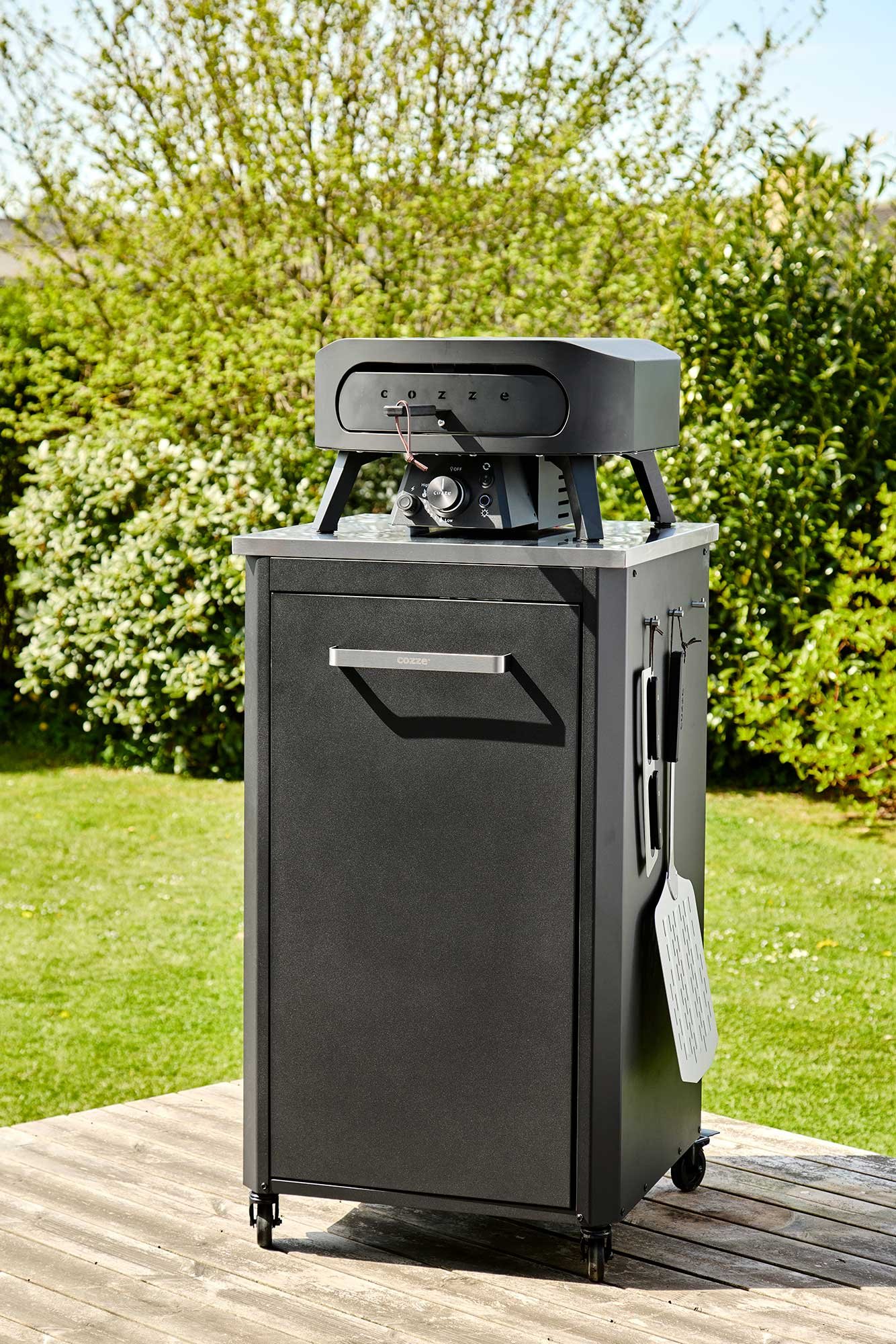 2526345 COZZE PIZZAOVN 13 GAS ROTATE 30MBAR BLACK EDITION 2