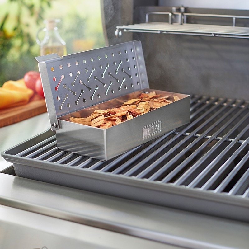 2000326 WEBER RØGBOKS UNIVERSAL RUSTFRI STÅL 5