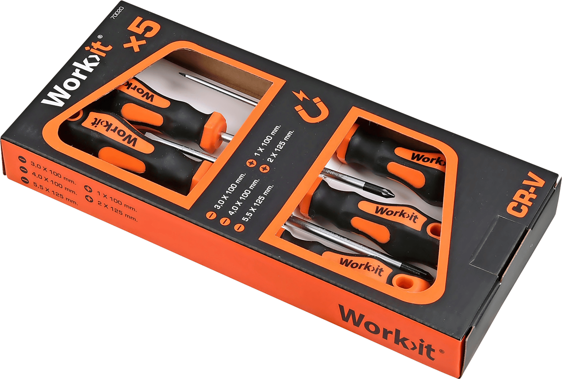 2135684 WORK IT SKRUETRÆKKERSÆT KOMBI 5 DELE 0