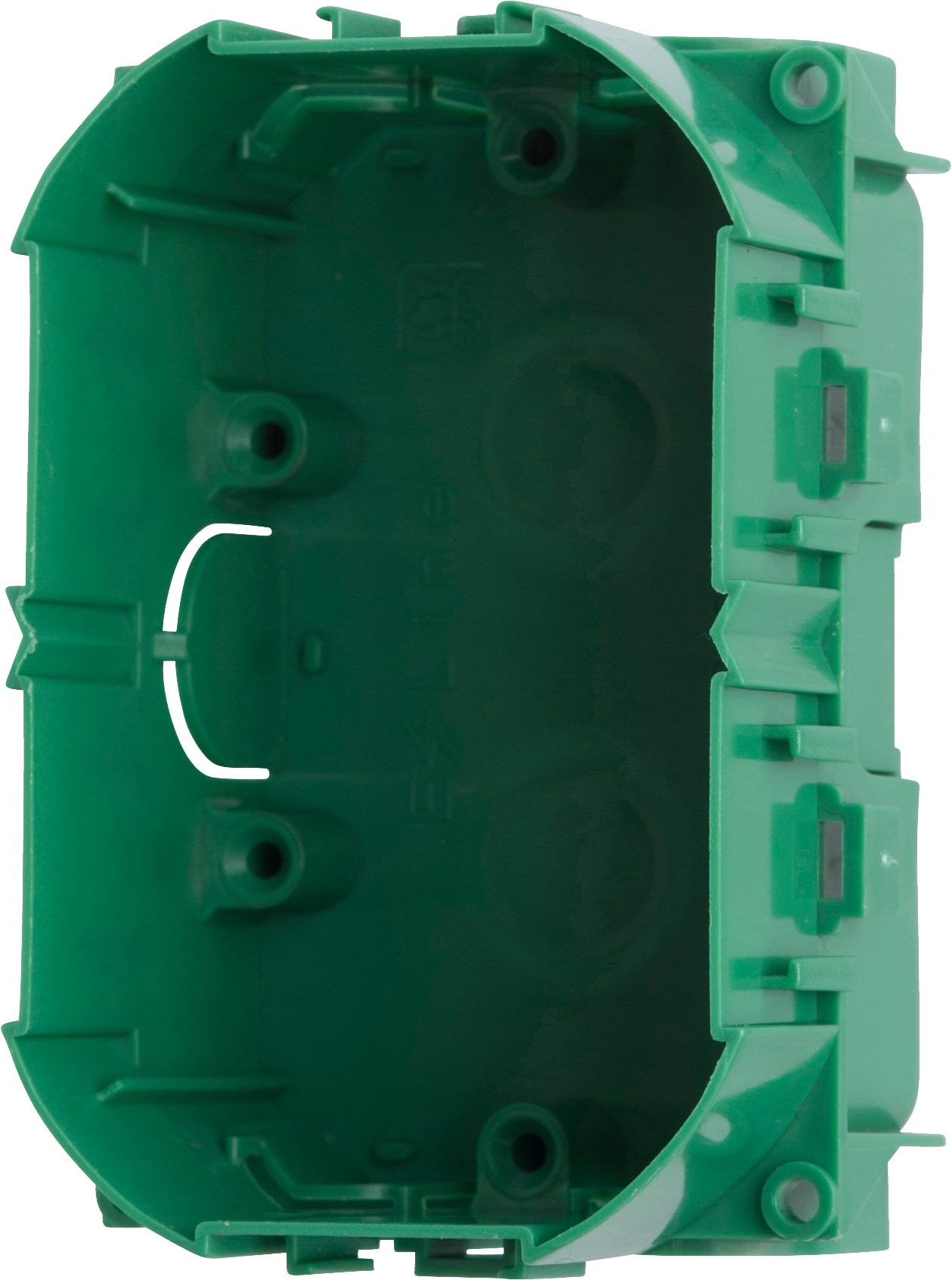1318743 E LINE INDMURINGSDÅSE 1½ MODUL