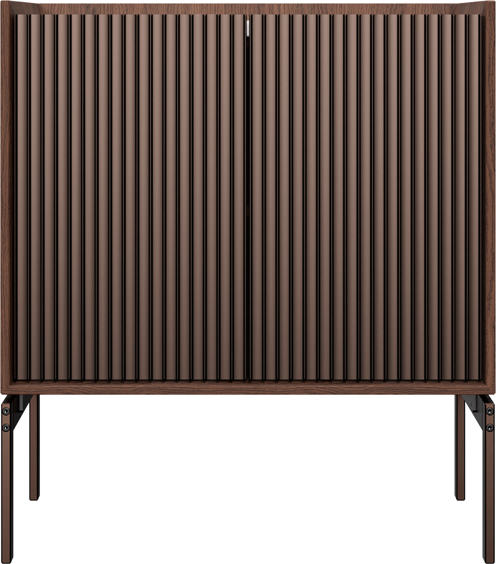 9148224 VIPP 675 HERO 2 KABINET MØRK EG MARMOR 1