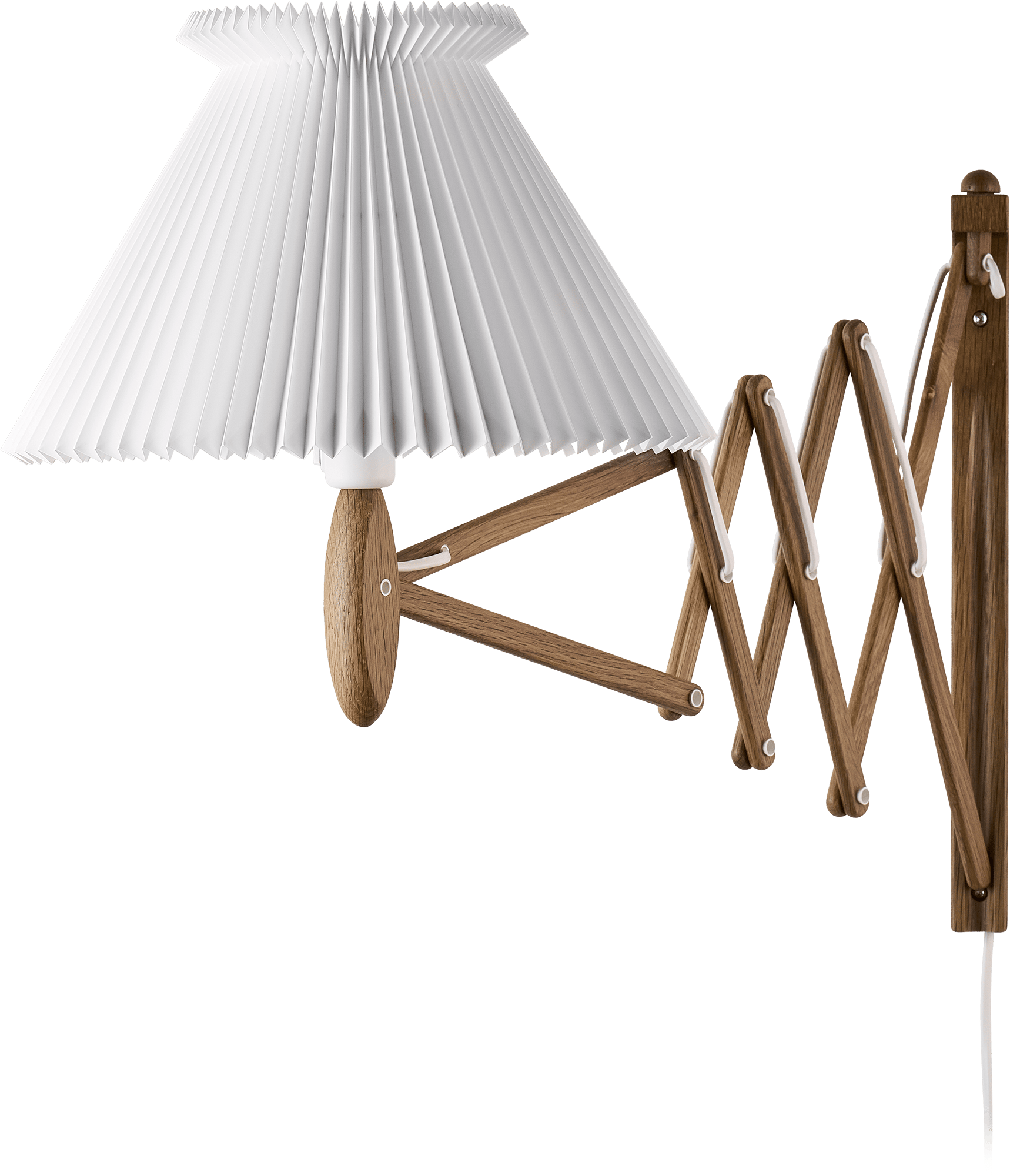 9144548 Leklint234 Sax Wall Lamp Smokedoak Lampshade6 21Cm Packshot