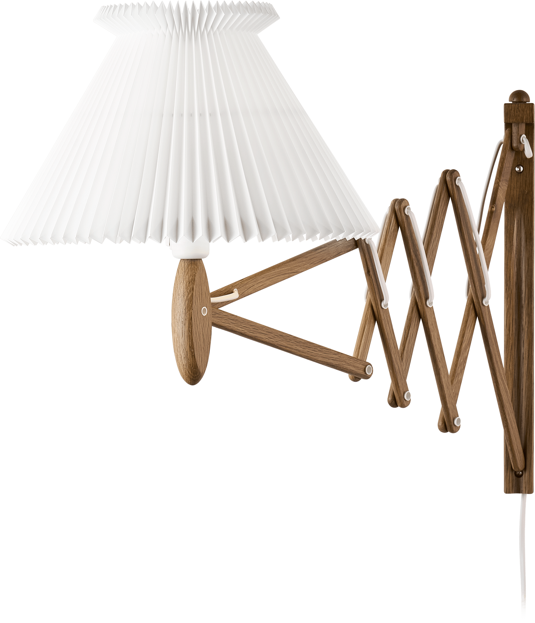 9144548 Leklint234 Sax Wall Lamp Smokedoak Lampshade6 21Cm Packshot1