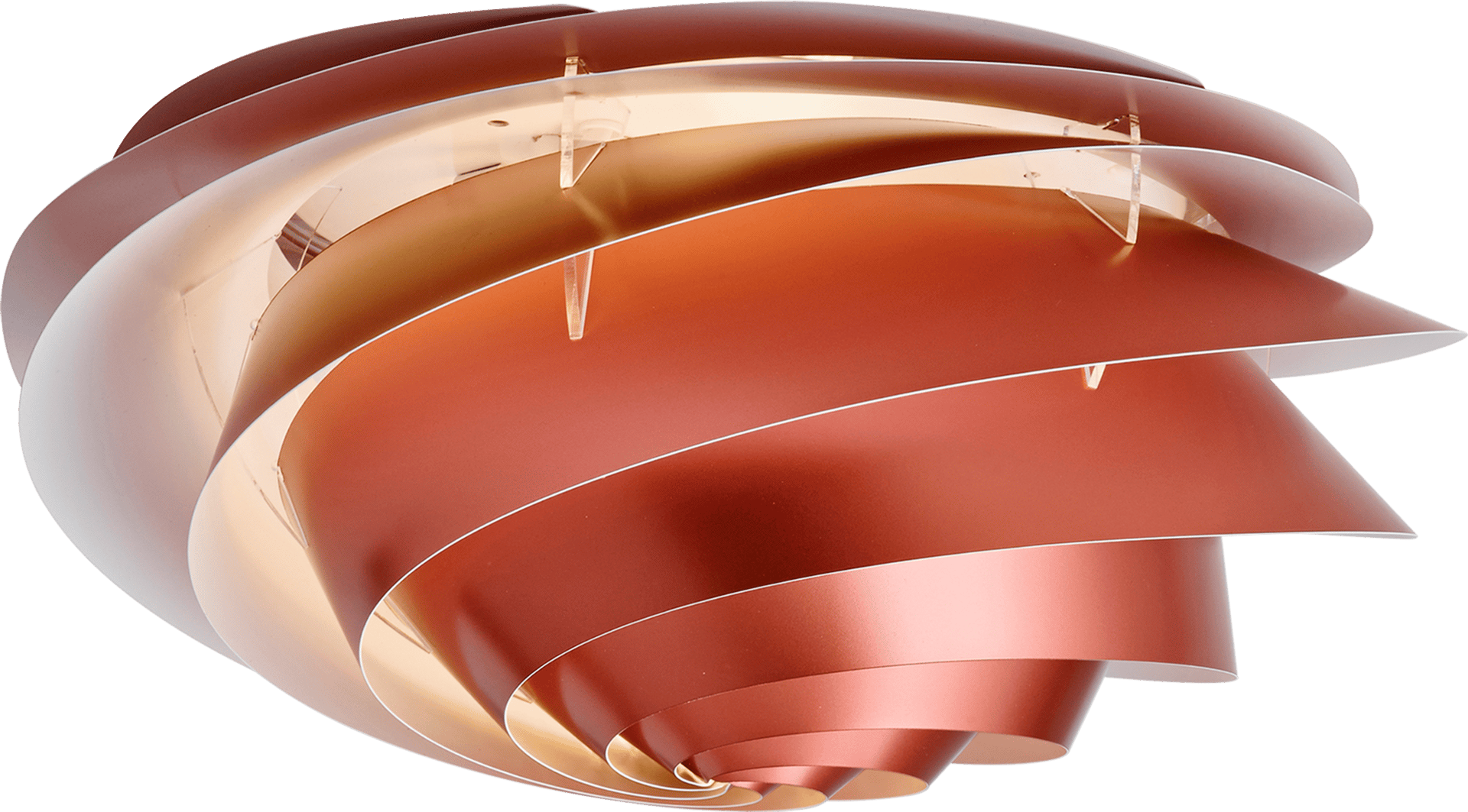 9144485 Leklint1320 Swirl Celling Wall Lamp Small Copper Packshot2