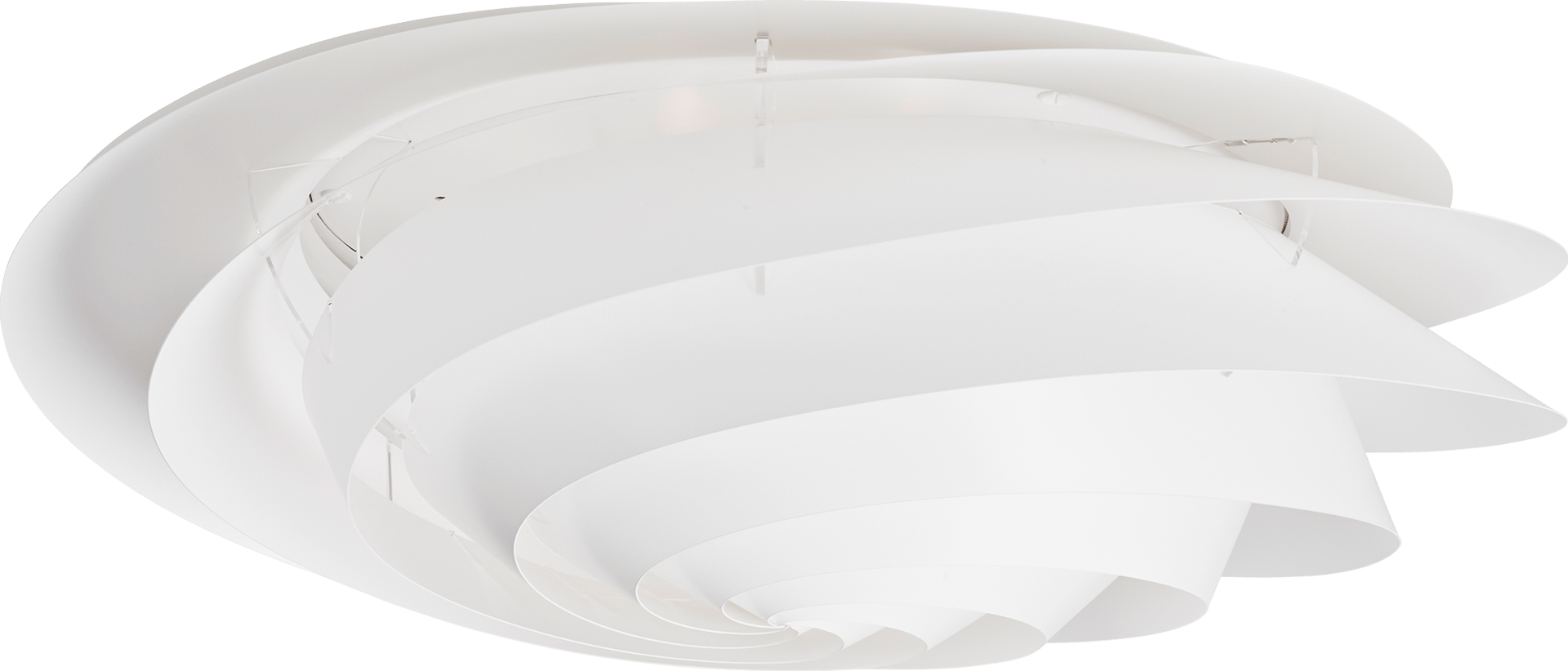 9110960 Leklint1320 Swirl Celling Wall Lamp Medium White Packshot1