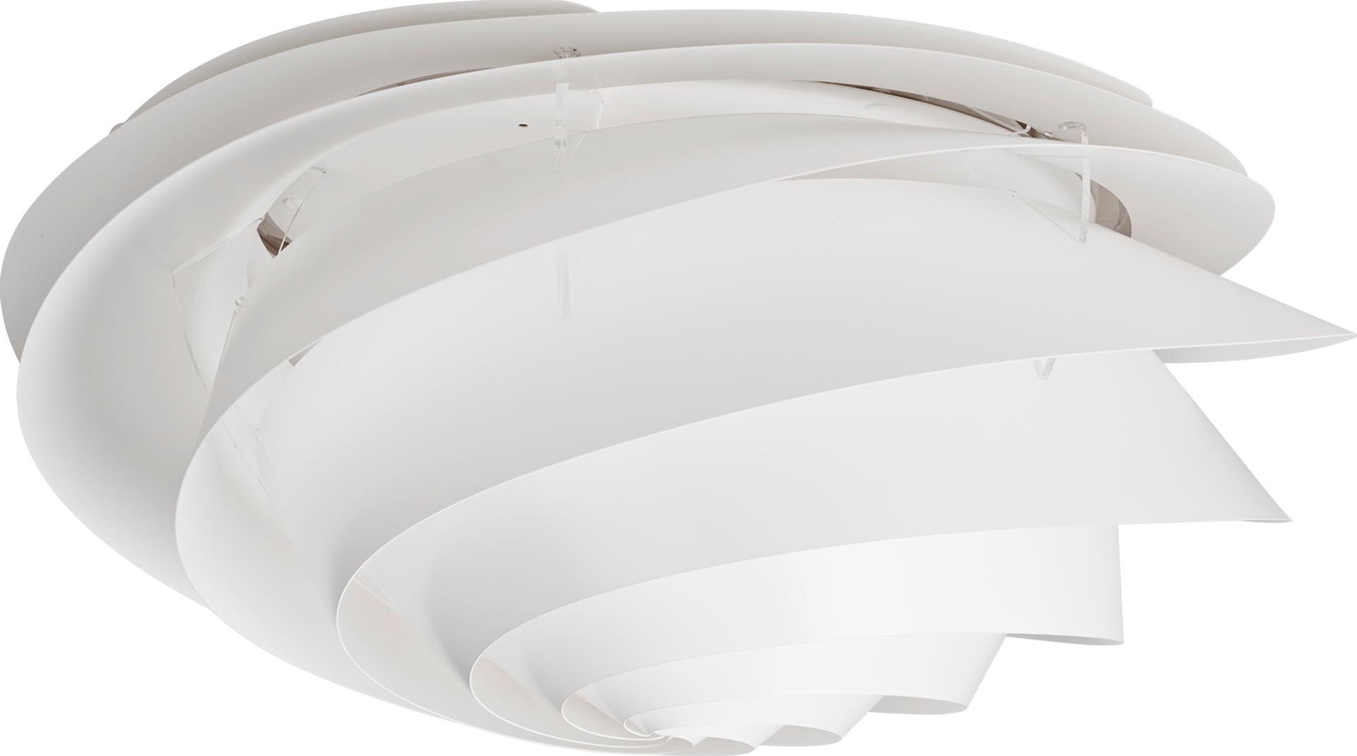 9110959 Leklint1320 Swirl Celling Wall Lamp Small White Packshot1