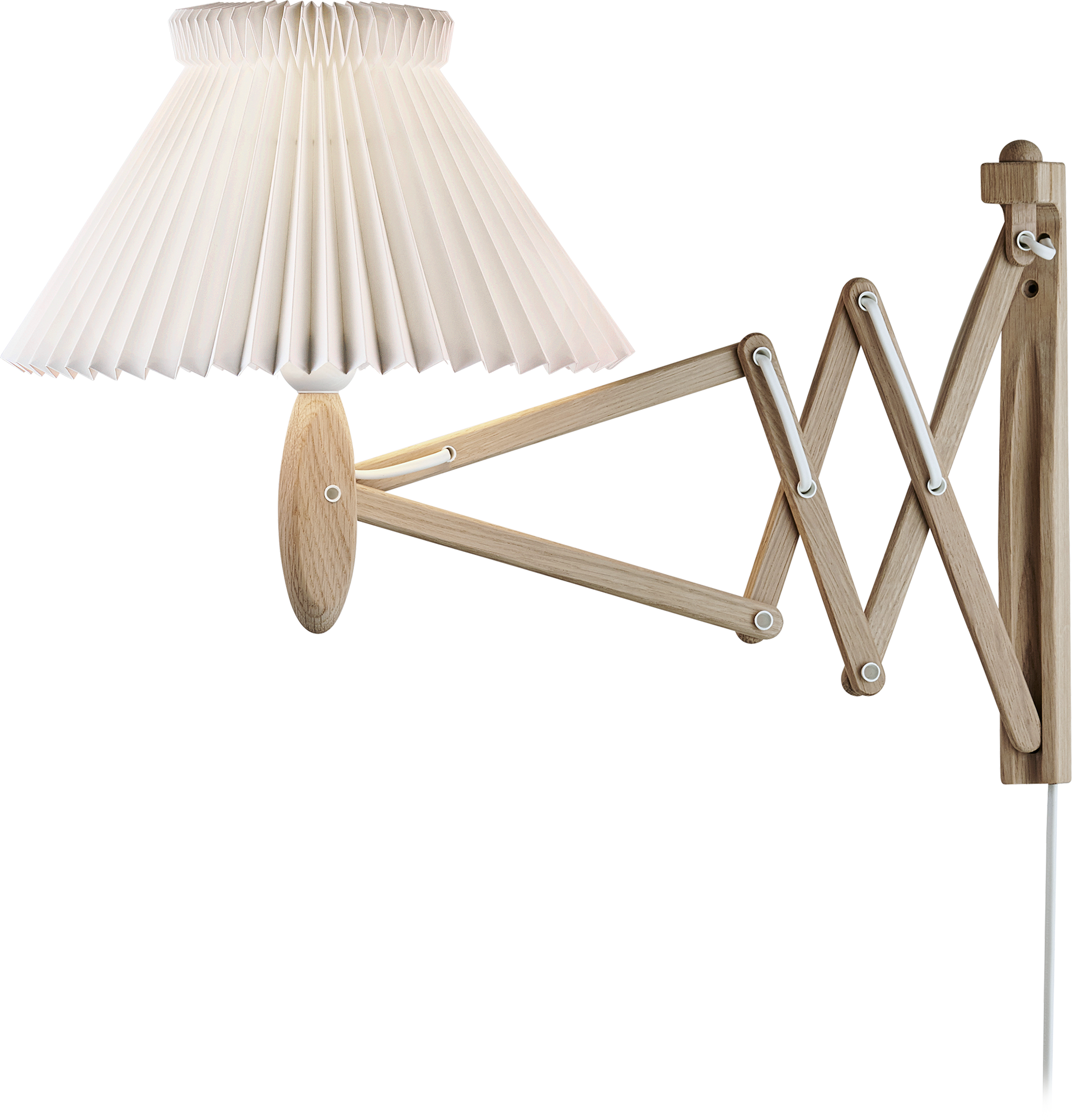 9083825 Leklint224 Sax Wall Lamp Lightoak Lampshade1 17Cm Paper Packshot1