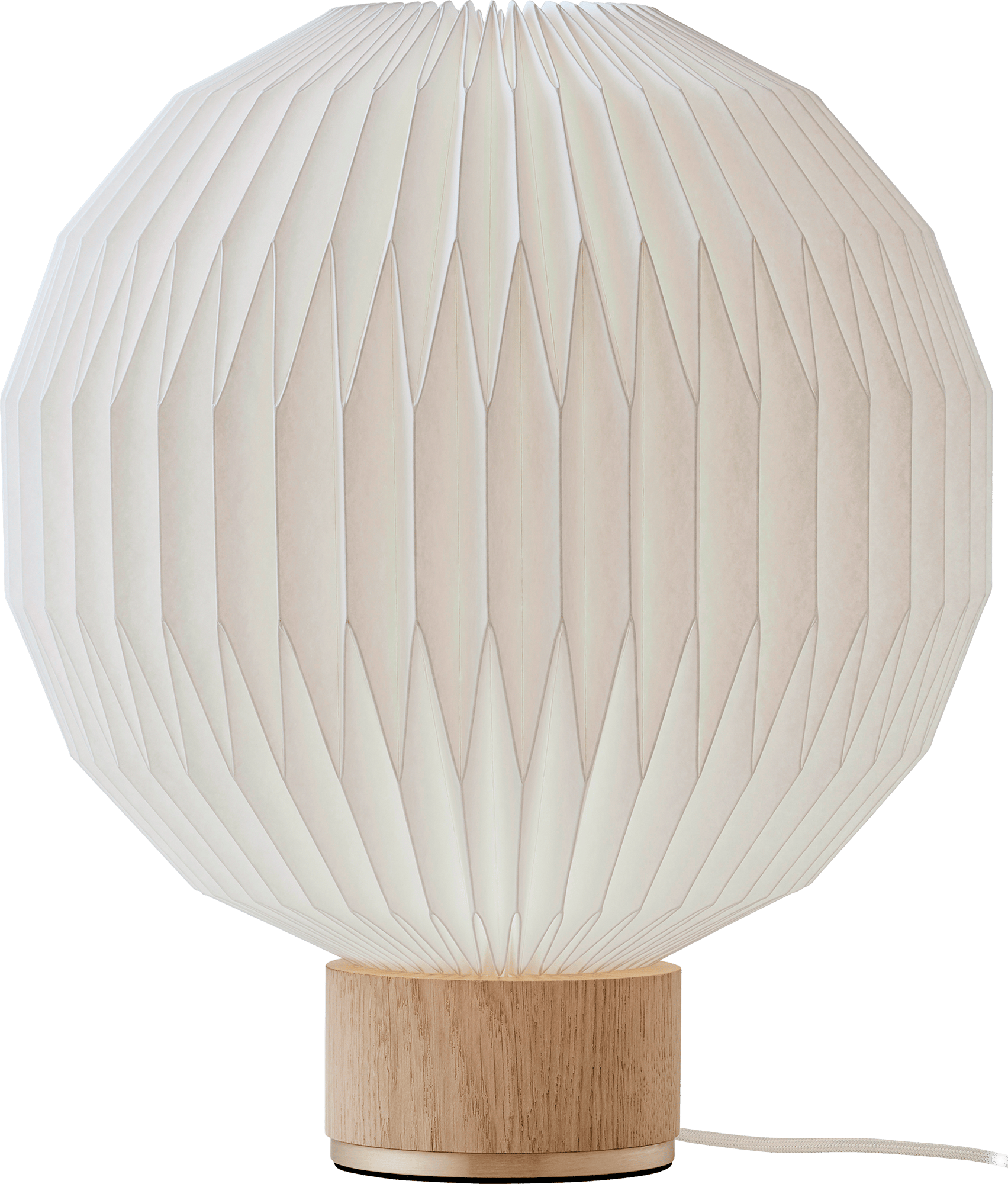 9129382 Leklint375 Table Lamp Medium Lightoak Paper Packshot1