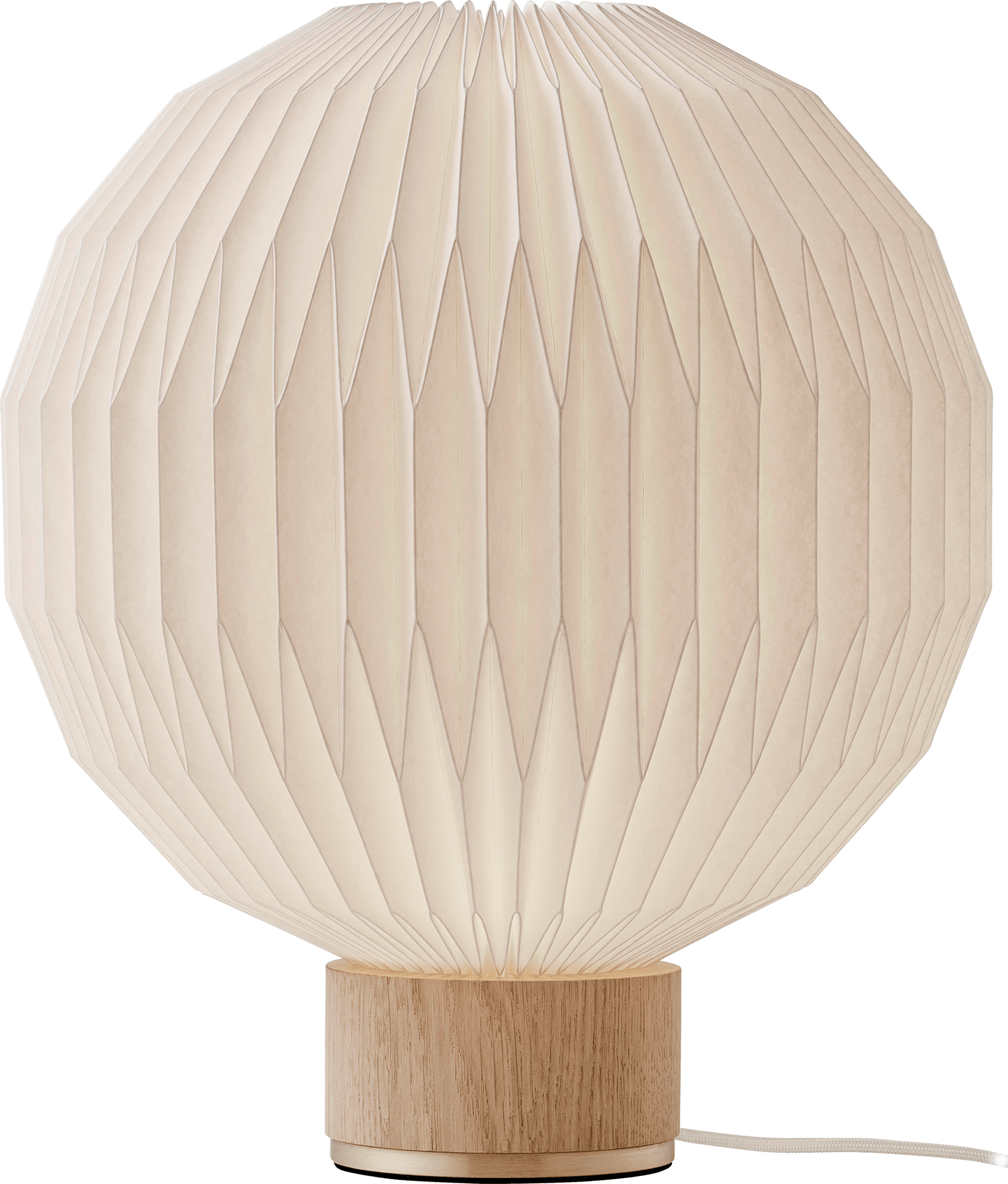 9129382 Leklint375 Table Lamp Medium Lightoak Paper Packshot2