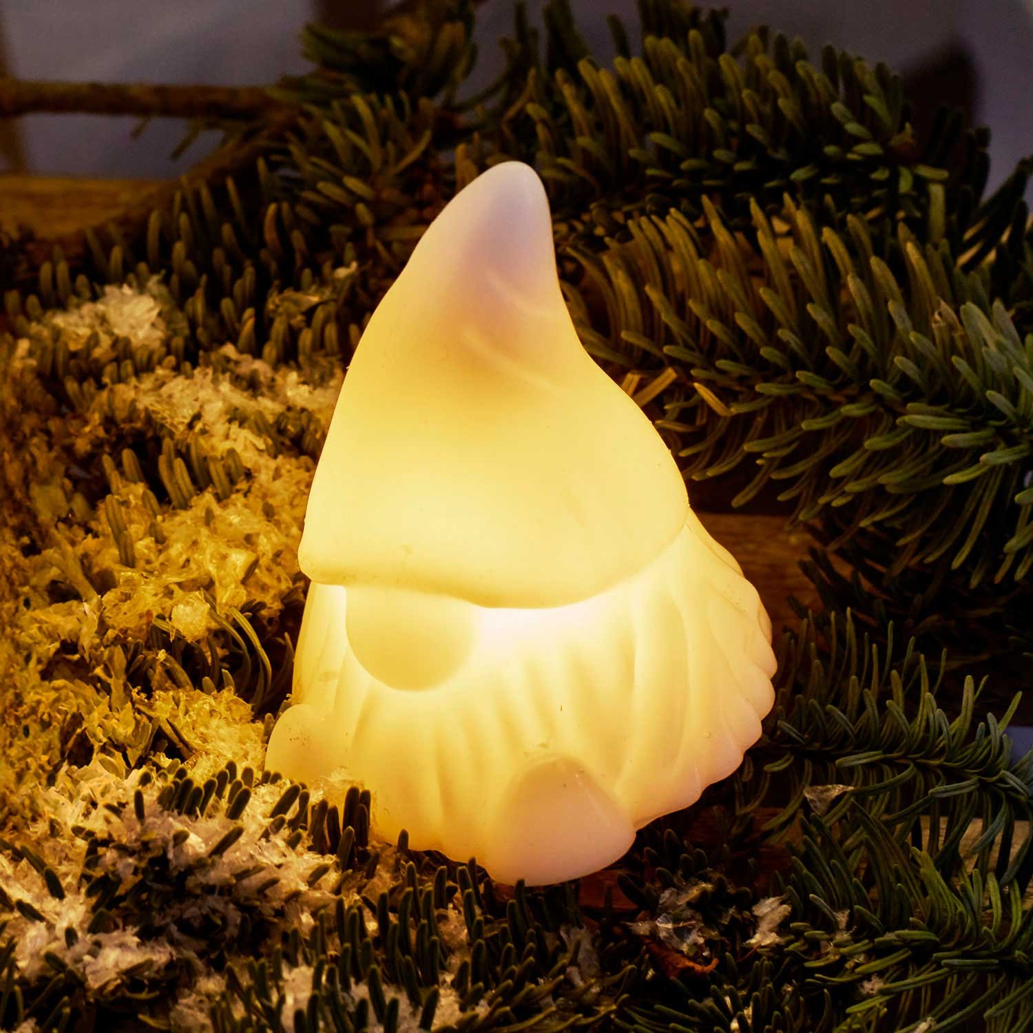 2501224 SIRIUS COCO NISSE Ø7CM H13CM HVID 2