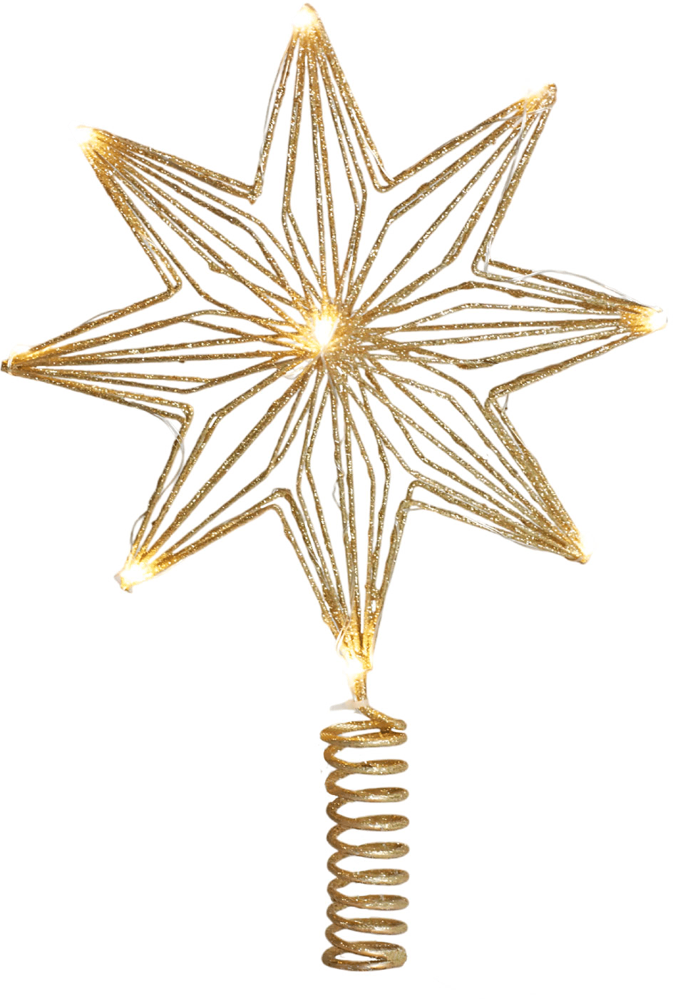 2501316 SIRIUS CHLOE JULETRÆSSTJERNE 23X32CM GULD 1