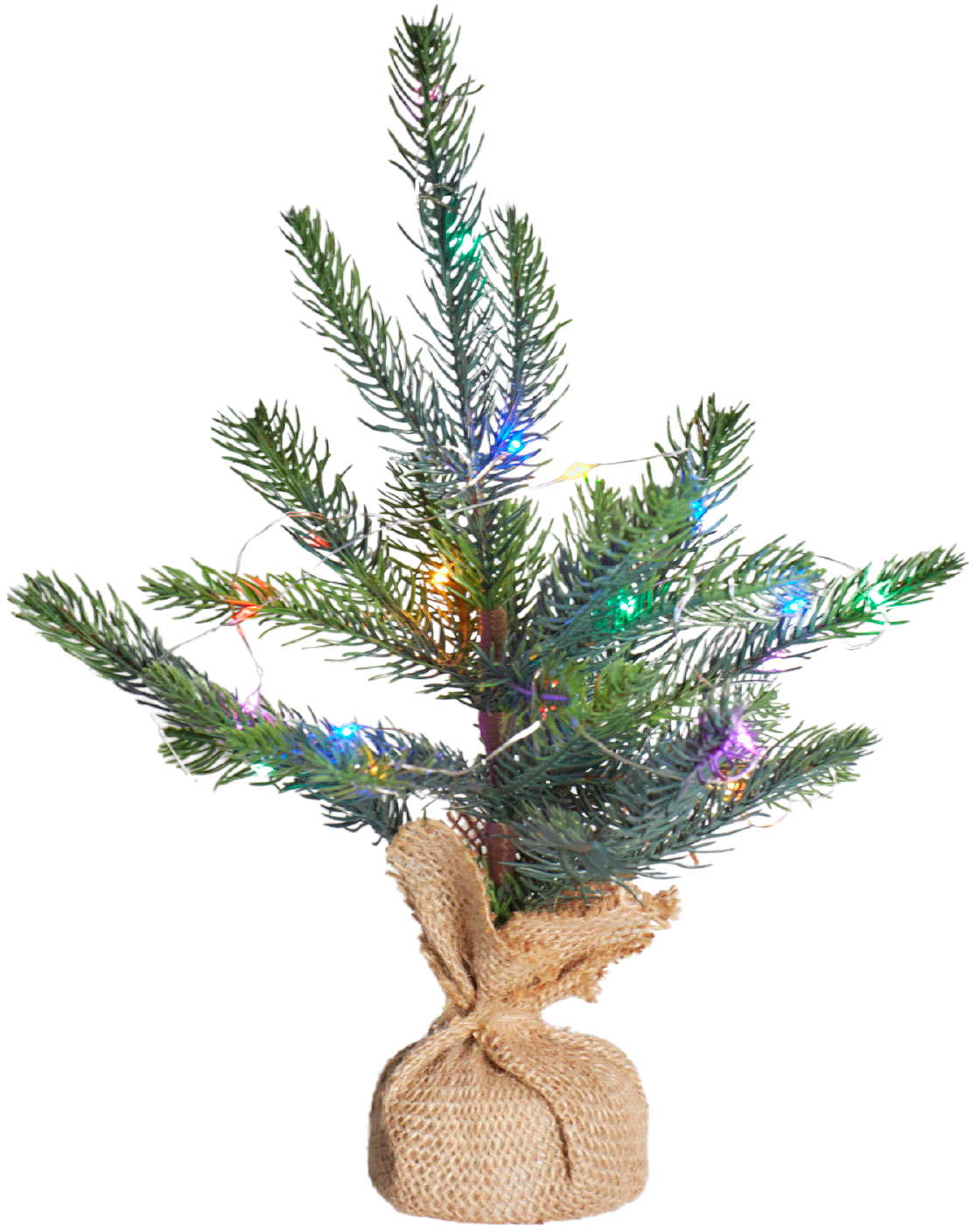 2501318 SIRIUS BELLA JULETRÆ 30CM 20 LED MULTI FARVET 1