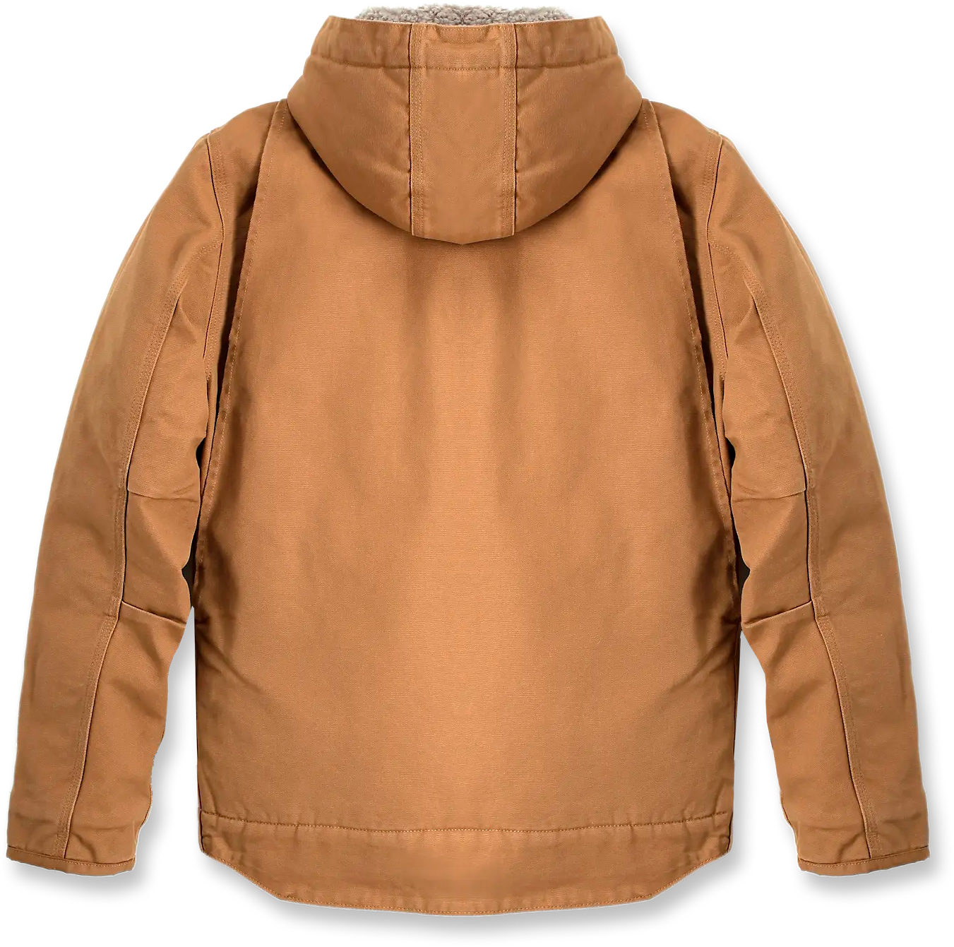 2405619 CARHARTT JAKKE BRUN 2XL WASHED DUCK SHERPA LINED 3