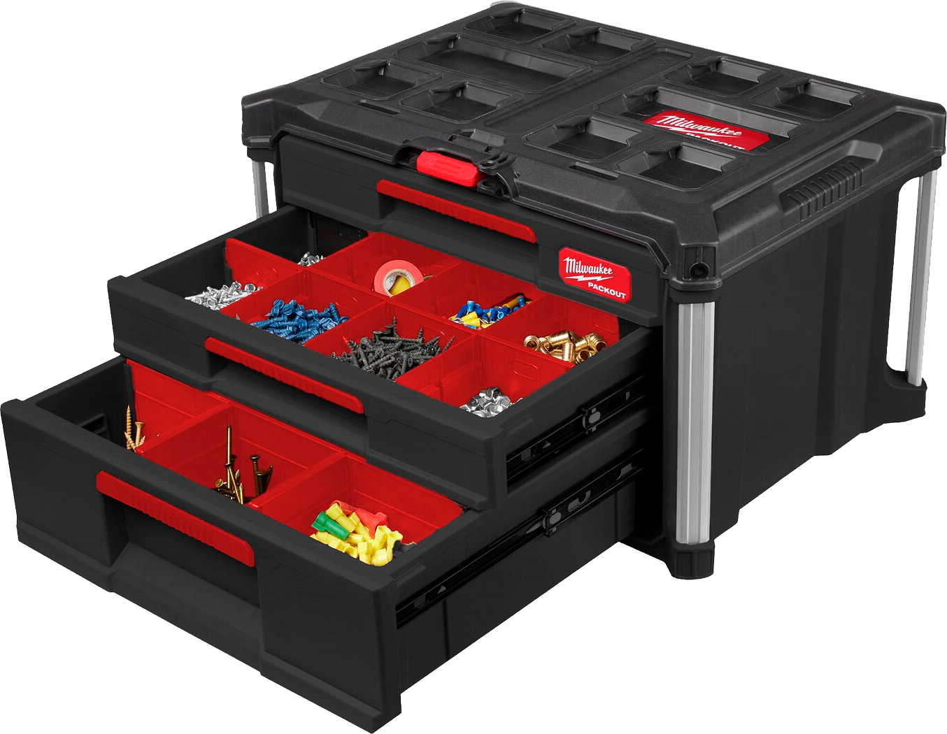 2367089 MILWAUKEE KUFFERT 2+1 SKUFFER PACKOUT 4