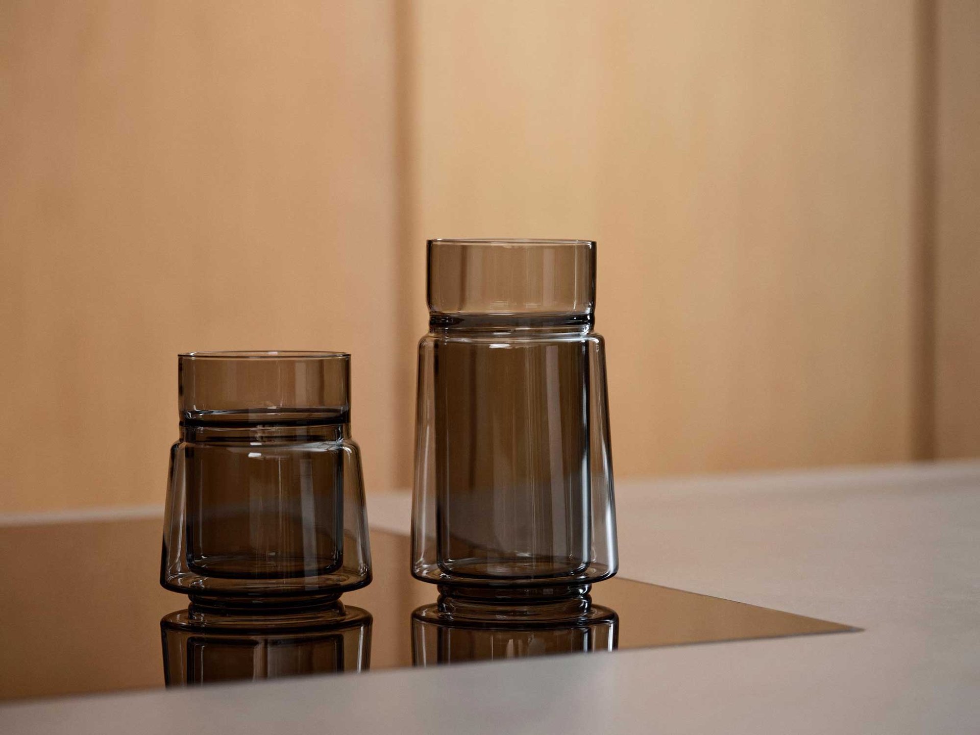 9148454 JACOB JENSEN LARGE GLAS 33CL DOBBELTVÆGGET SORT 3