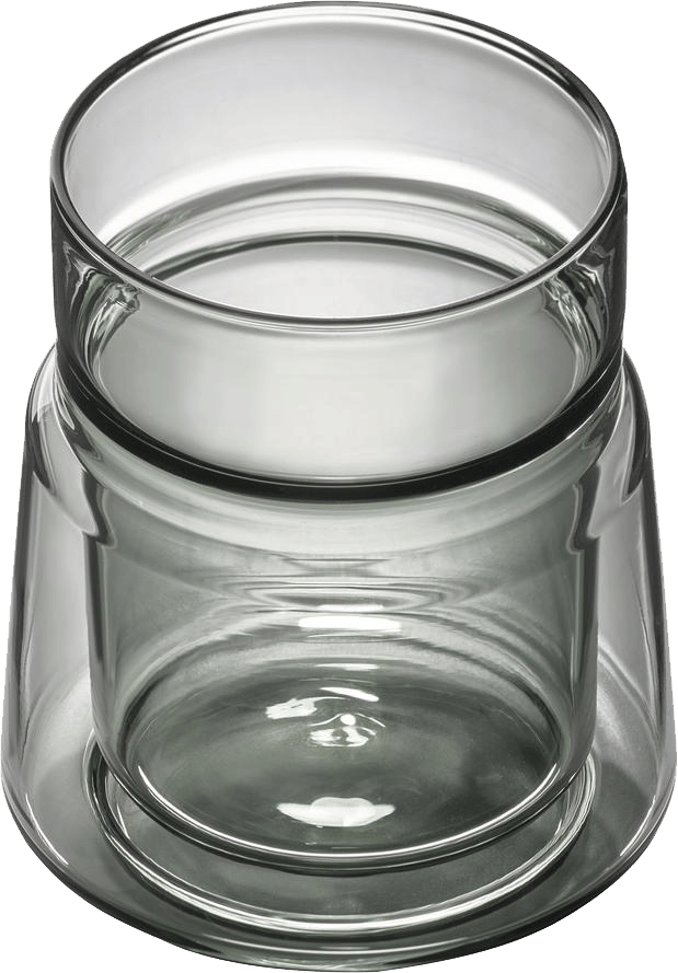 9148452 JACOB JENSEN MEDIUM GLAS 21CL DOBBELTVÆGGET SORT 2