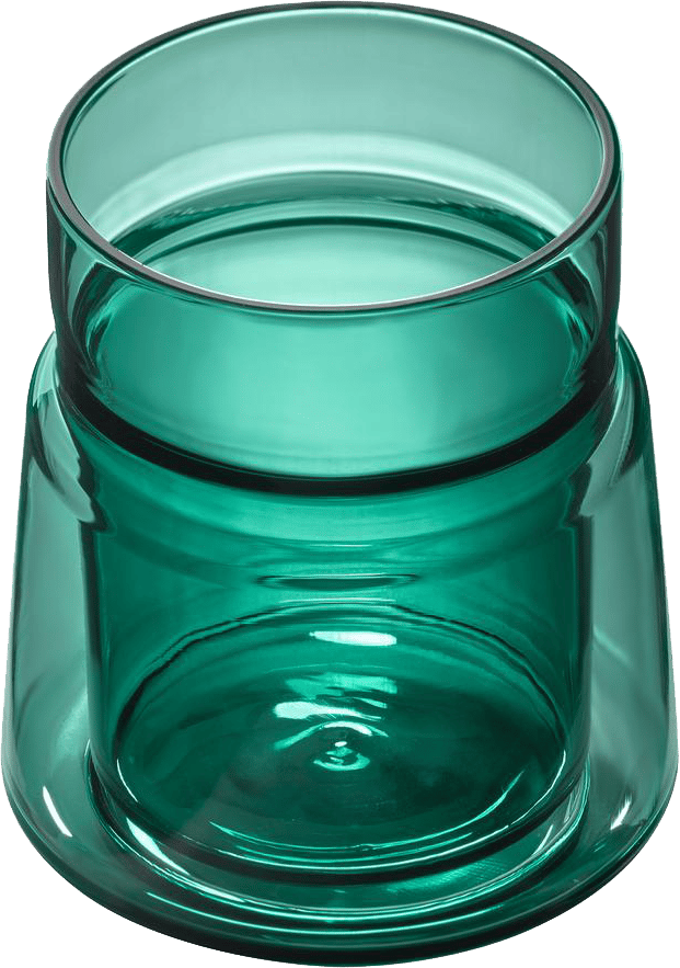 9148453 JACOB JENSEN MEDIUM GLAS 21CL DOBBELTVÆGGET GRØN