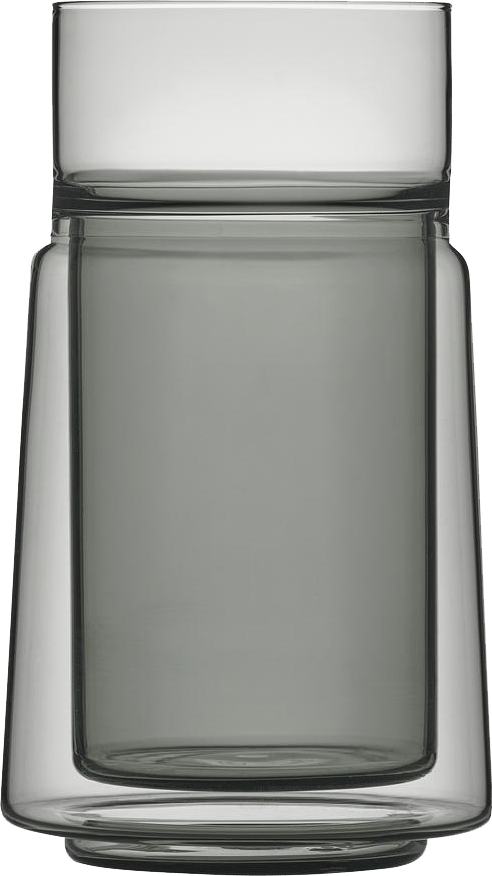 9148454 JACOB JENSEN LARGE GLAS 33CL DOBBELTVÆGGET SORT 1