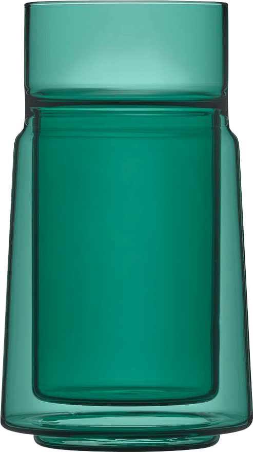 9148455 JACOB JENSEN LARGE GLAS 33CL DOBBELTVÆGGET GRØN 1