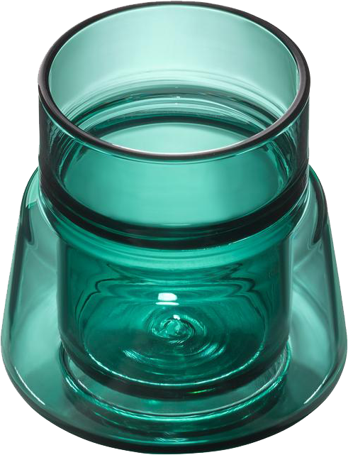 9148458 JACOB JENSEN SMALL GLAS 7CL DOBBELTVÆGGET GRØN 2