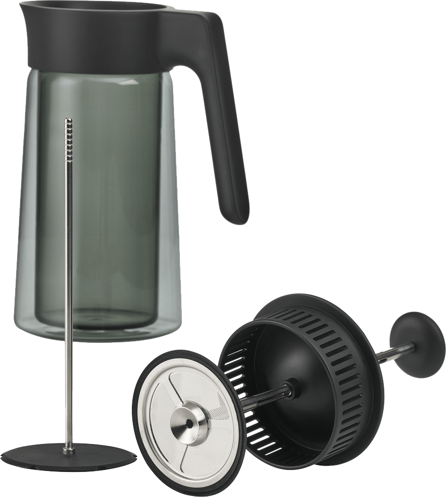 9148449 JACOB JENSEN STEMPELKANDE MED COFFEECATCHER 0,8L BLACK 3