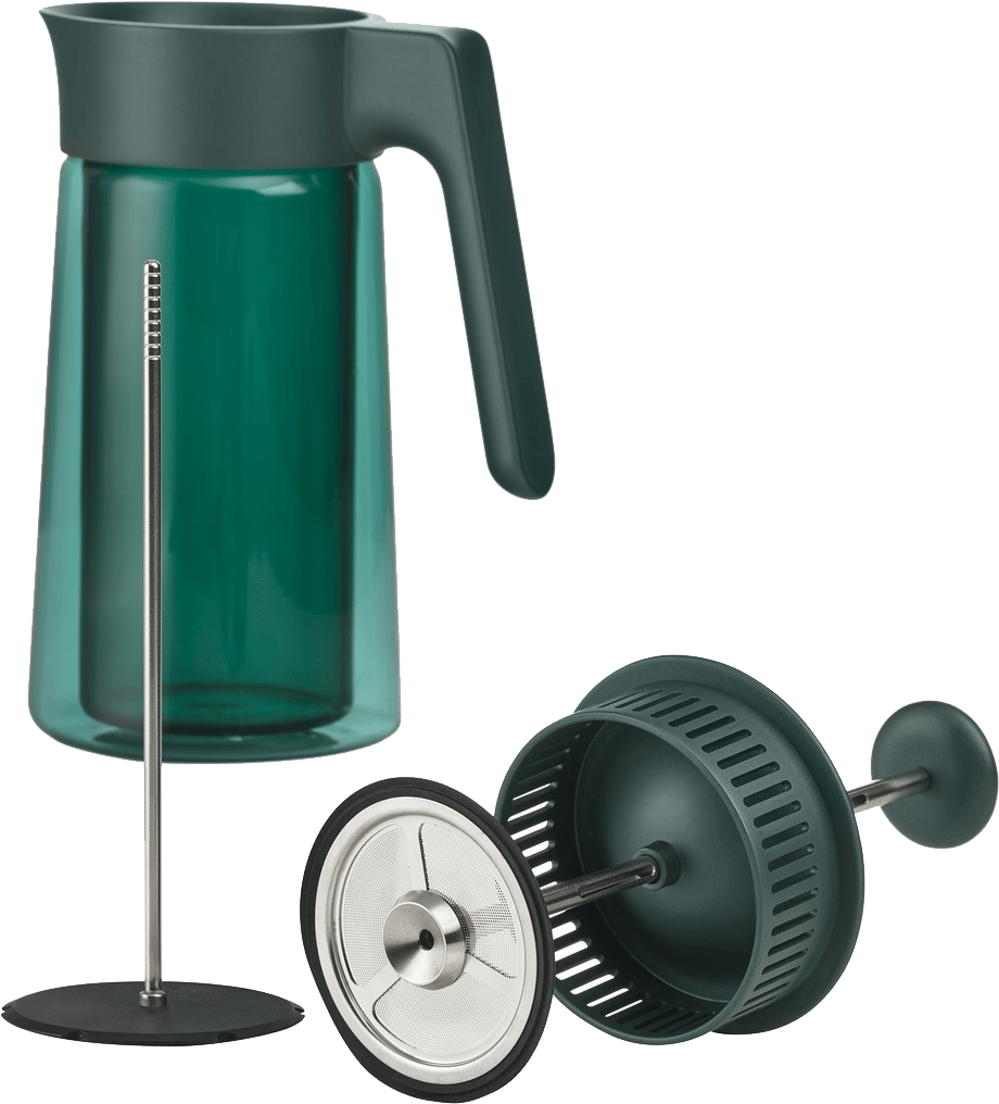 9148450 JACOB JENSEN STEMPELKANDE MED COFFEECATCHER 0,8L GREEN 3