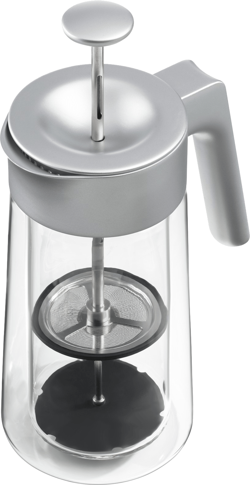 9148448 JACOB JENSEN STEMPELKANDE MED COFFEECATCHER 0,8L SILVER 2