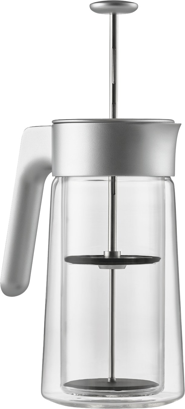 9148448 JACOB JENSEN STEMPELKANDE MED COFFEECATCHER 0,8L SILVER 4